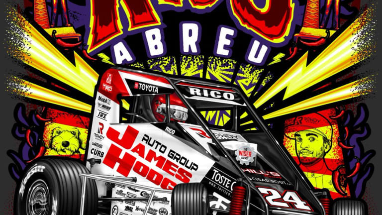 Rico Abreu Wins 6th Straight Chili Bowl Prelim Night - advances to Saturday's A Main